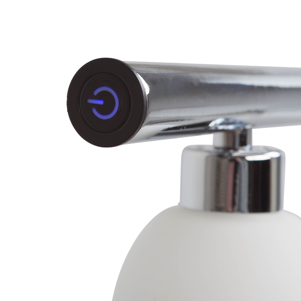LED-Pendelleuchte Tonja - Milchglas / Eisen - 5-flammig