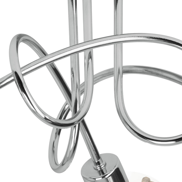 Deckenleuchte Joya III - Klarglas / Eisen - 3-flammig