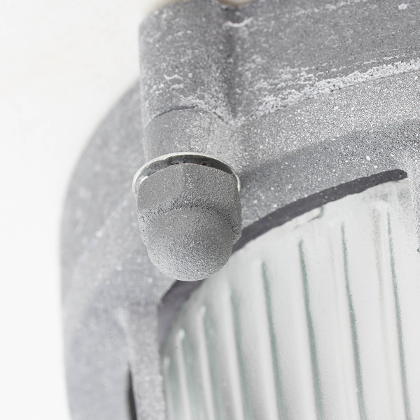 Deckenleuchte Bobbi I - Klarglas / Stahl - 1-flammig