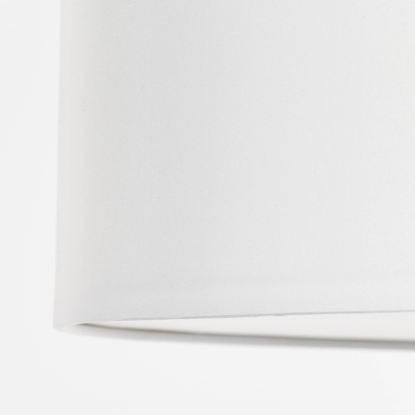 Deckenleuchte Andria I - Mischgewebe / Stahl - 3-flammig