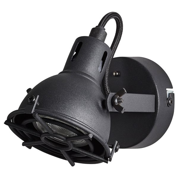 LED-Wandleuchte Jesper - Eisen - 1-flammig