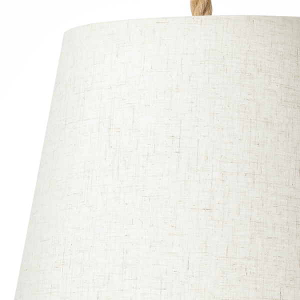 Pendelleuchte Sailor - Mischgewebe / Jute - 1-flammig