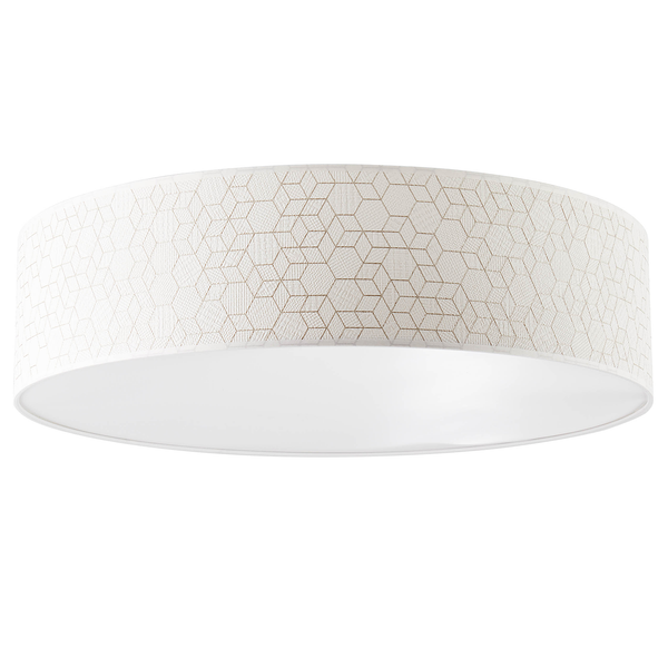 Deckenleuchte Galance II - Papier / Edelstahl - 4-flammig