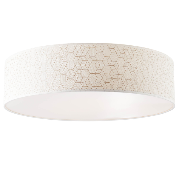 Deckenleuchte Galance II - Papier / Edelstahl - 4-flammig