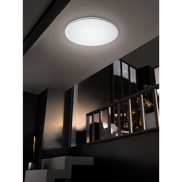 LED-Deckenleuchte Autun - Acryl / Eisen - 1-flammig