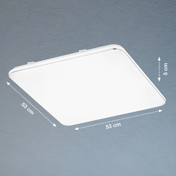 LED-Deckenleuchte Avellan - Acryl - 1-flammig