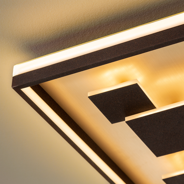 LED-Deckenleuchte Carina - Acryl / Eisen - 1-flammig