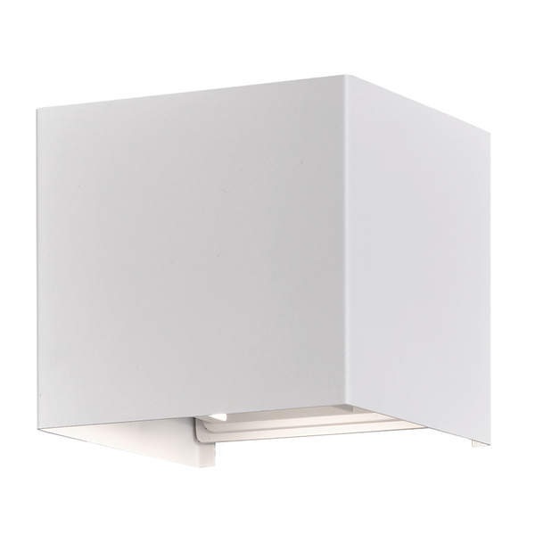 LED-Wandleuchte Atassu IV - Aluminium - 2-flammig