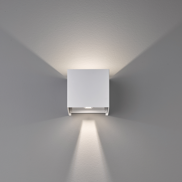 LED-Wandleuchte Atassu IV - Aluminium - 2-flammig