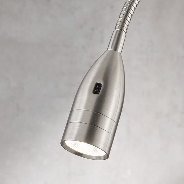 LED-Wandleuchte Atuel - Eisen - 1-flammig