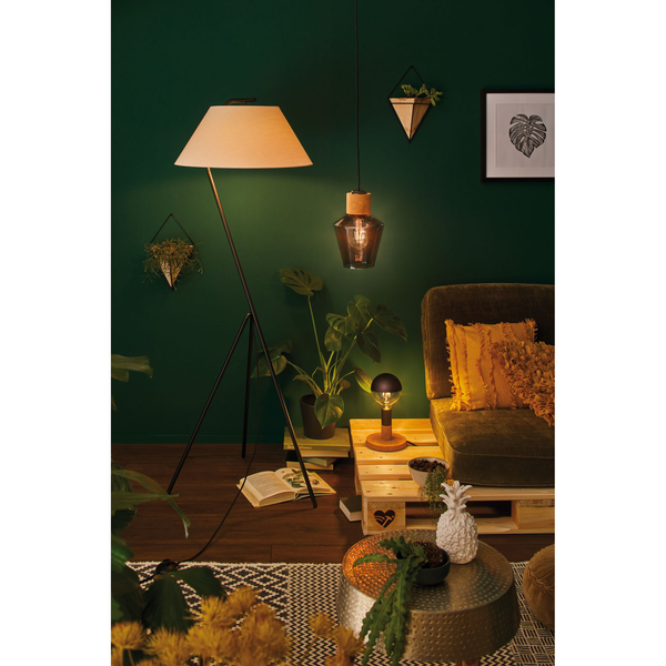 LED-Leuchtmittel Jester (3er-Set) - Klarglas / Metall - 3-flammig