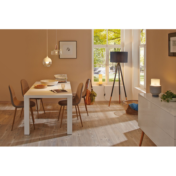LED-Leuchtmittel Jester (3er-Set) - Klarglas / Metall - 3-flammig