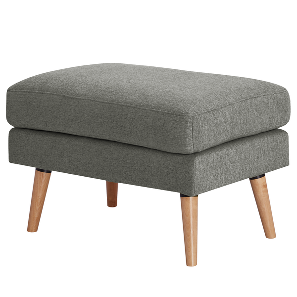Polsterhocker Limeri - Filz Blix: Grau