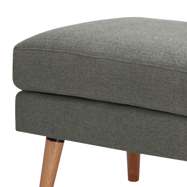 Polsterhocker Limeri - Filz Blix: Grau