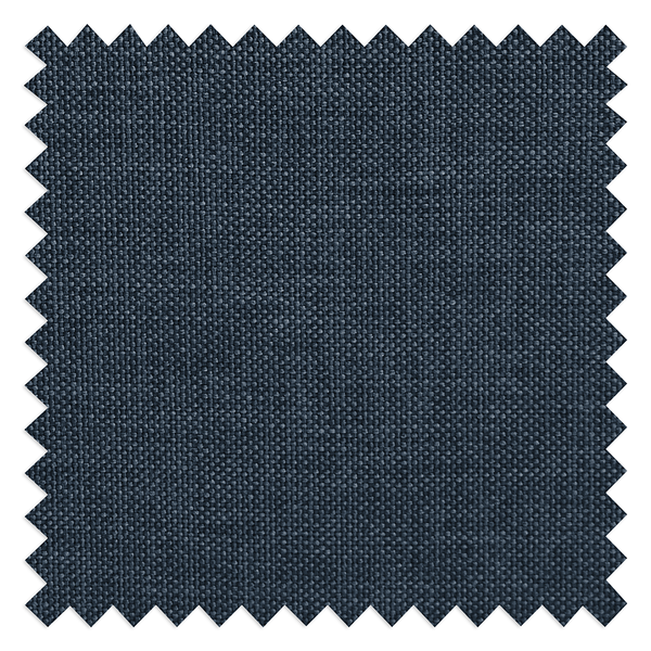 Polsterhocker Boddin - Webstoff Nims: Jeansblau