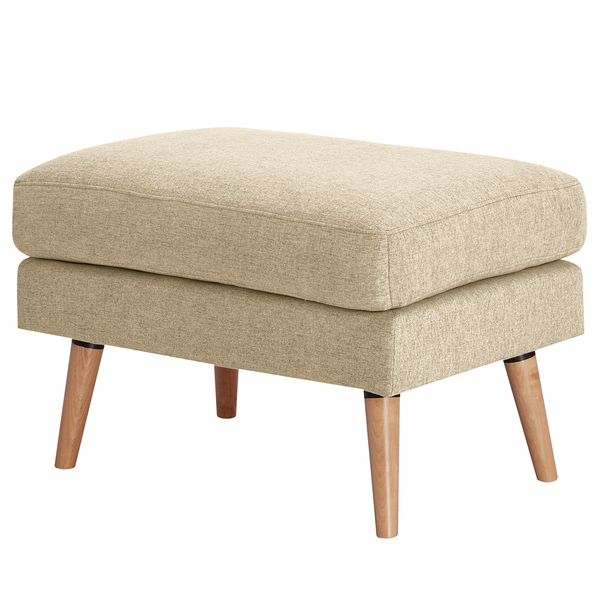 Polsterhocker Limeri - Filz Blix: Beige