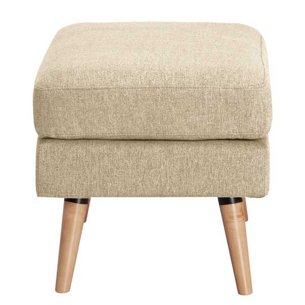 Polsterhocker Limeri - Filz Blix: Beige