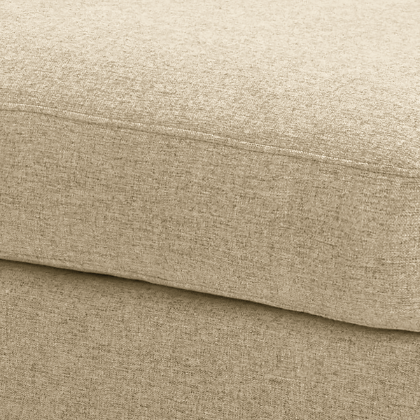 Polsterhocker Limeri - Filz Blix: Beige