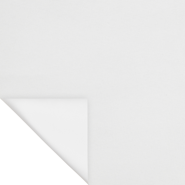 Klemmfix-Rollo Clanes - Polyester - Weiß - 90 x 150 cm