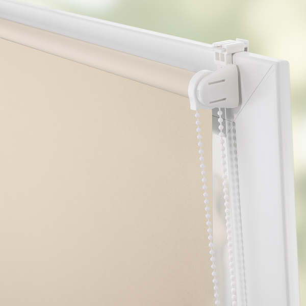 Klemmfix-Rollo Clanes - Polyester - Creme - 80 x 150 cm