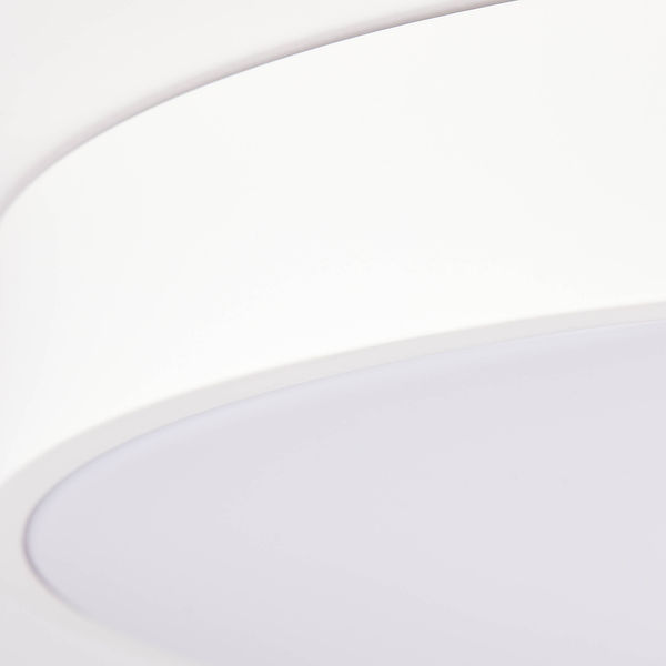 LED-Deckenleuchte Slimline - Acryl / Eisen - 1-flammig