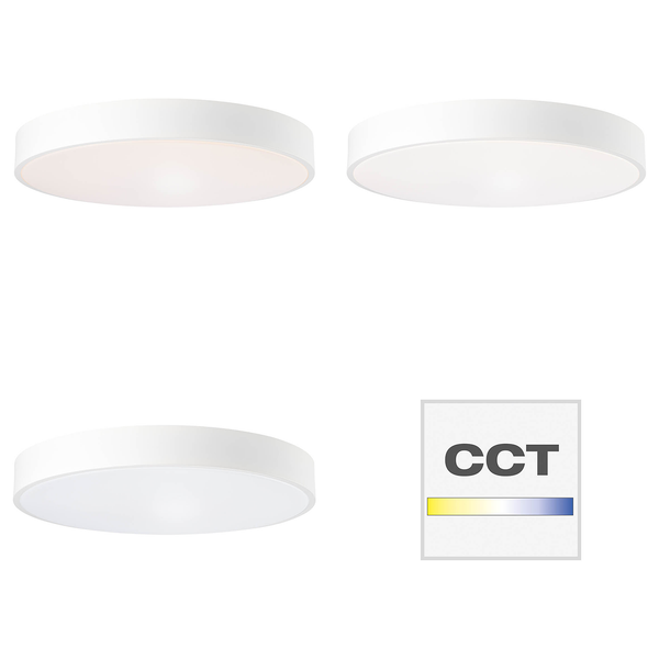 LED-Deckenleuchte Slimline - Acryl / Eisen - 1-flammig