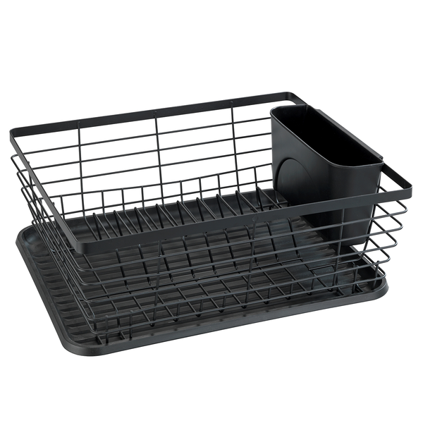 Geschirrabtropfer Drip - Metall / Polypropylen - Schwarz