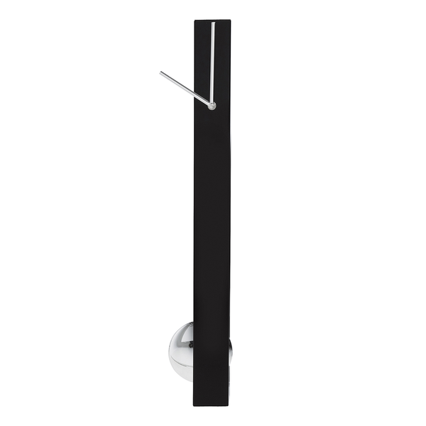 Wanduhr Pendulum - Schwarz - Kunststoff / Metall