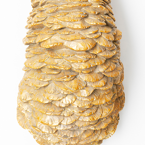 Wandschmuck Ostrich - Gold - Stein