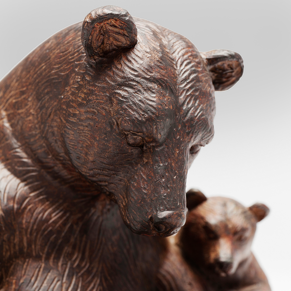 Deko Objekt Reading Bears - Braun - Stein