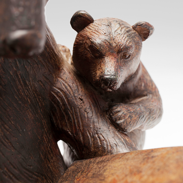 Deko Objekt Reading Bears - Braun - Stein