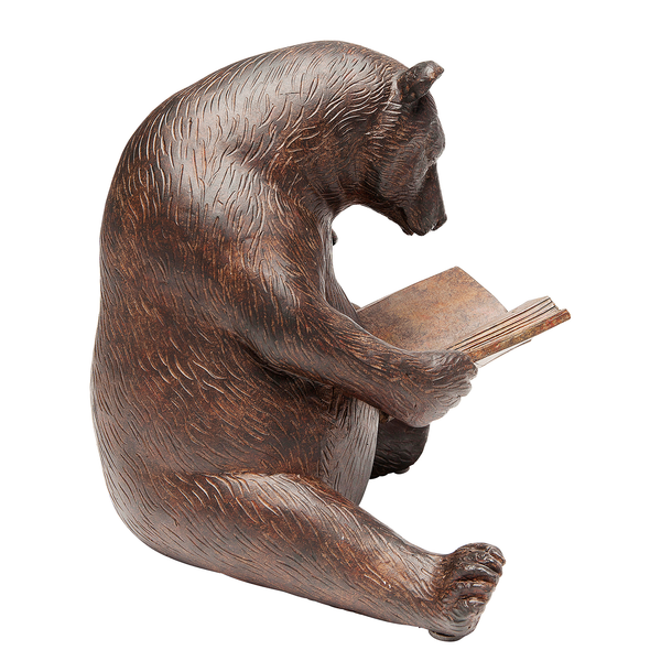 Deko Objekt Reading Bears - Braun - Stein