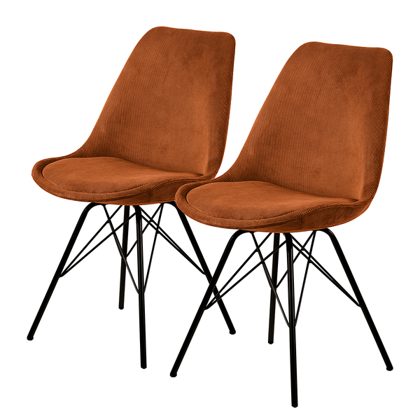 Esszimmerstuhl Bonito I (2er-Set) - Cognac