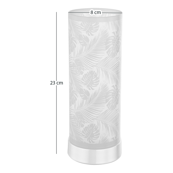 Tischleuchte Fogi III - Eisen / Glas - 1-flammig
