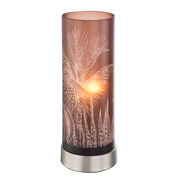 Tischleuchte Fogi VI - Eisen / Glas - 1-flammig