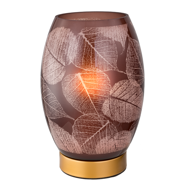 Tischleuchte Floey II - Eisen / Glas - 1-flammig