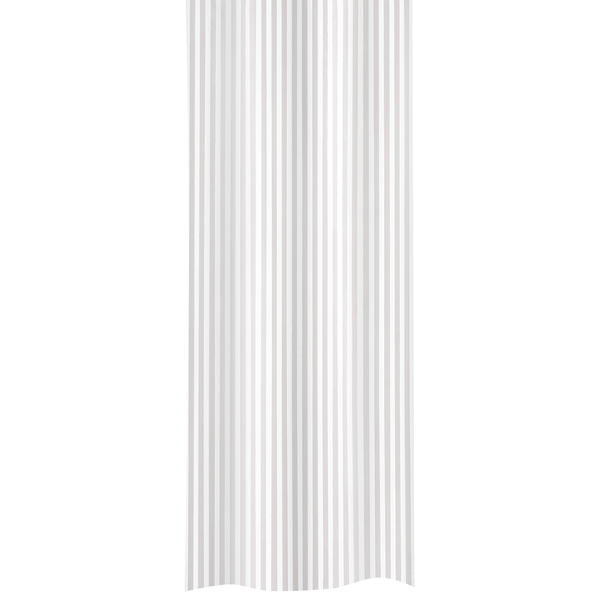 Duschvorhang Sanna - Polyester - Weiß - 240 x 180 cm