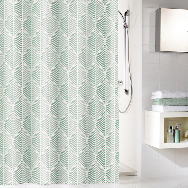 Duschvorhang Leaf - Polyester - Malediva