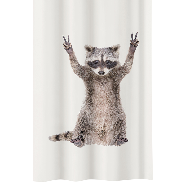 Duschvorhang  George - Polyester - Taupe