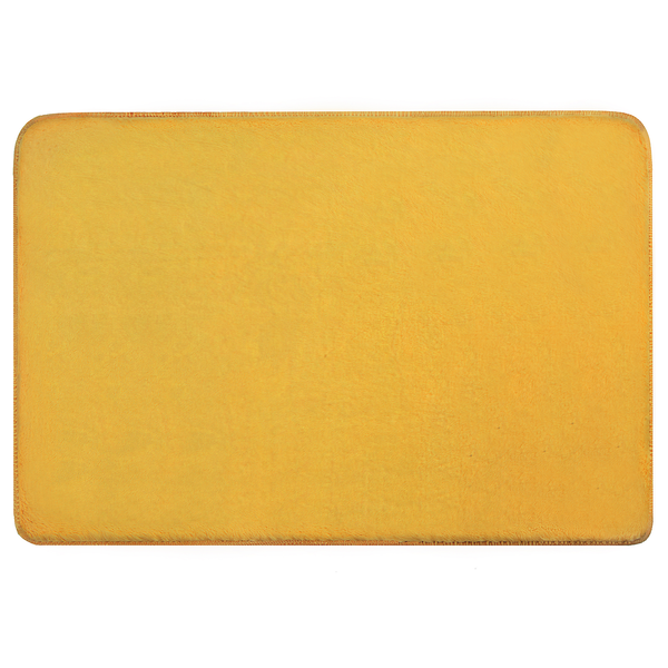 Badteppich Cony - Polyester - Goldgelb - 70 x 120 cm