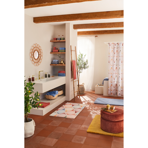 Badteppich Cony - Polyester - Goldgelb - 70 x 120 cm