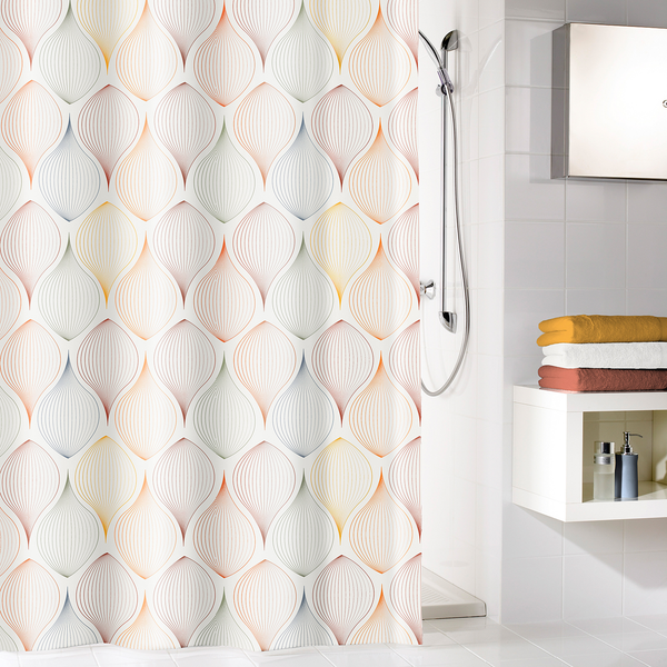 Duschvorhang Magic - Polyester - Mehrfarbig - 240 x 180 cm