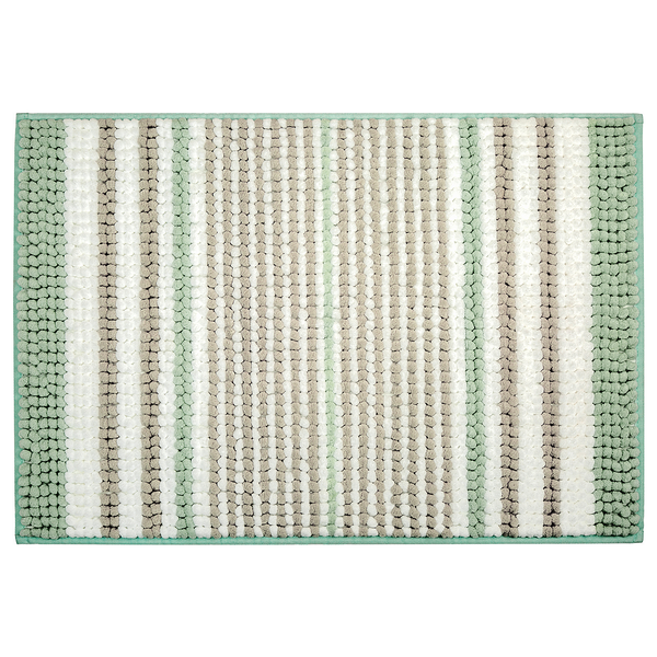 Badteppich Bola - Polyester - Grün - 60 x 90 cm