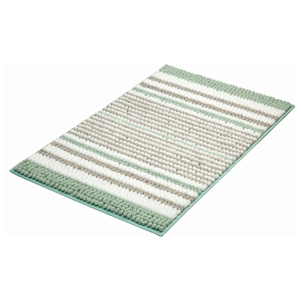 Badteppich Bola - Polyester - Grün - 60 x 90 cm