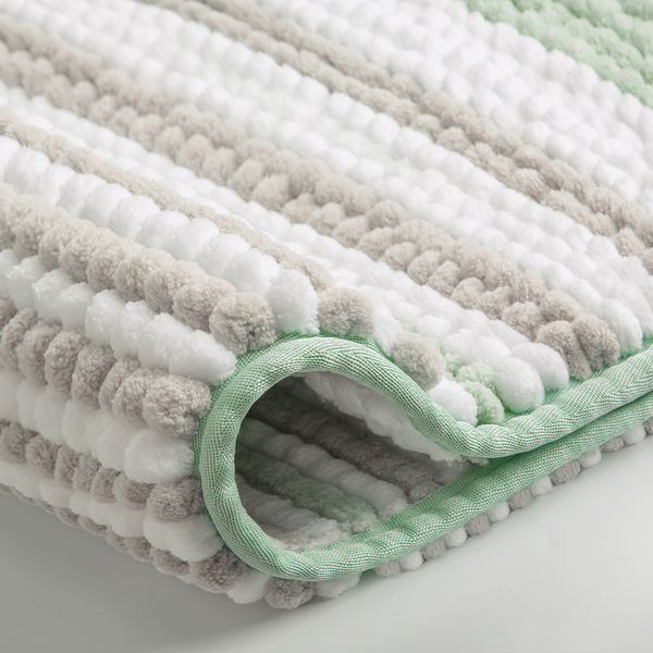 Badteppich Bola - Polyester - Grün - 60 x 90 cm