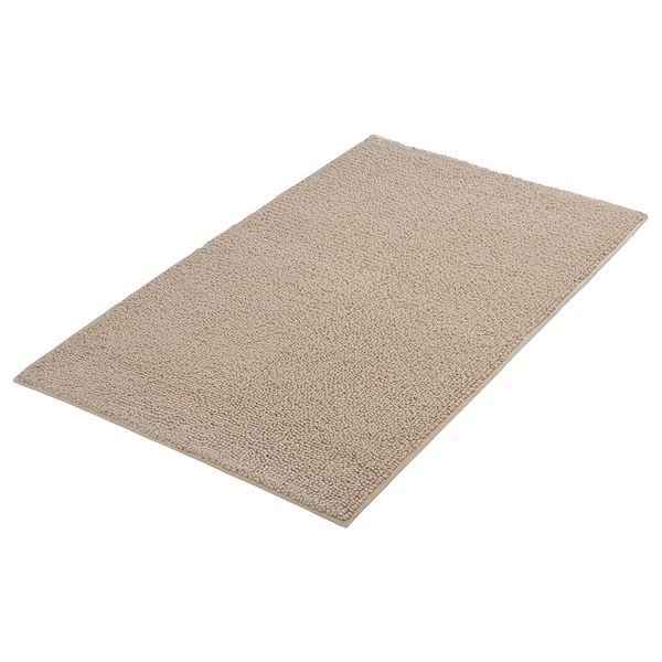 Badteppich Chrissy - Baumwolle - Beige - 60 x 100 cm
