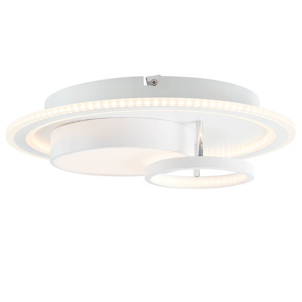 LED-Deckenleuchte Sigune - Polypropylen / Aluminium - 1-flammig