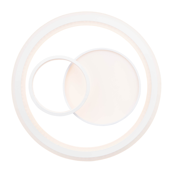 LED-Deckenleuchte Sigune - Polypropylen / Aluminium - 1-flammig