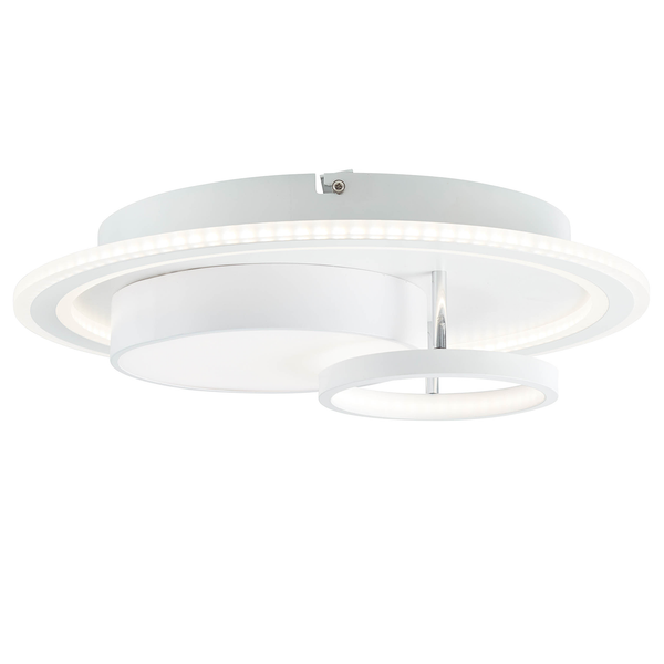 LED-Deckenleuchte Sigune - Polypropylen / Aluminium - 1-flammig