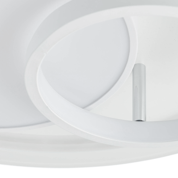 LED-Deckenleuchte Sigune - Polypropylen / Aluminium - 1-flammig